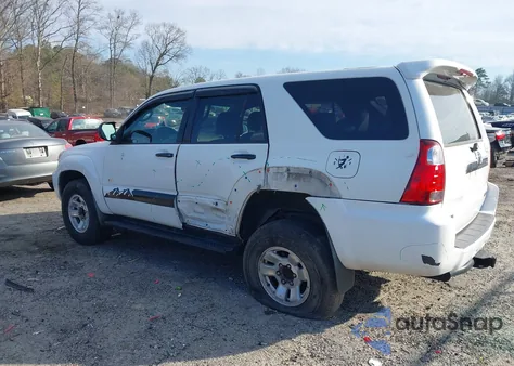 2007 Toyota 4Runner Sr5 V6 z USA, uszkodzony, nr VIN JTEZU14R470092102